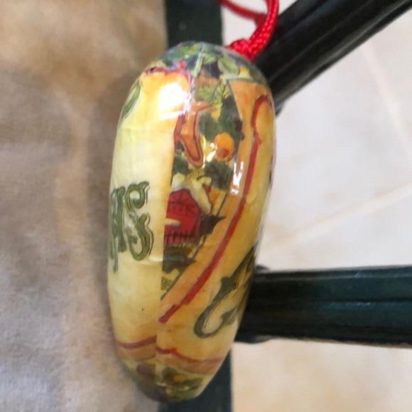 🎄Merry Christmas Small Machete Puffed Heart Christmas Tree Ornament - Picture 4 of 8